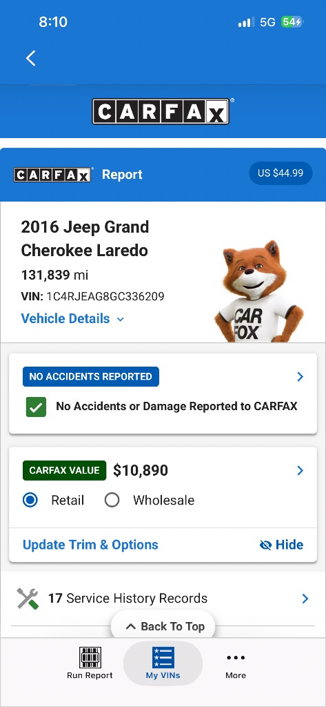 2016 Jeep Grand Cherokee Laredo - Photo 19